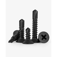Black Countersunk Self-Tapping Screw Phillips Screw for Metal