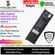 DELL Laptop Battery V6W33 54wh for DELL Inspiron 3510 3511 3515 3530 5510 5515 5310 5320