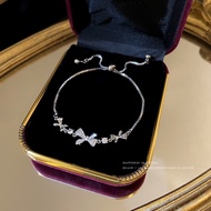 B33 Lắc tay vòng tay nữ mặt chuỗi nơ đẹp Ring House