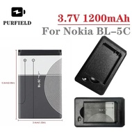 BL-5C Phone Battery акамулятор For Broadcast radio / Nokia 1100 1110 1200 1208 1280 1600 2600 2700 3