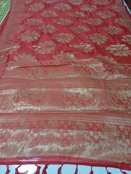 OmMata พร้อมส่ง ผ้าส่าหรี saree นำเข้าจากอินเดีย