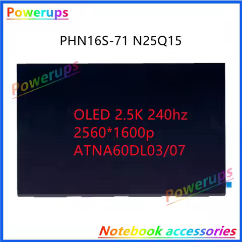 Laptop/Notebook LCD/LED OLED Screen/Display For Acer Predator Helios Neo 16S AI PHN16S-71 N25Q15 ATN