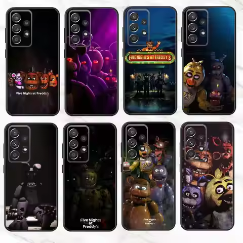 F-Five Nights At -F-Freddys Fnaf Phone Case For Samsung S25,S24,S21,S22,S23,S30,Ultra,S20,Plus,Fe,No