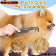 UNDIESSHOP Pet Razor Comb, Cleaning Brush Universal Dogs Razor Comb, Replacement Safe Durable Pet Ha