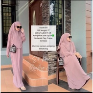 Set Jubah FREE Khimar