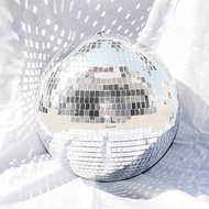 Hanging Glass Disco Ball Reflective Mirror Disco Ball