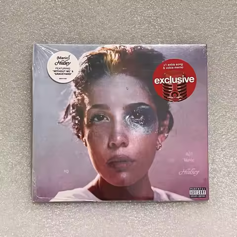 Pop Halsey Music CD Manic Album You Should Be Sad Music Record Cosplay Compact Disc Walkman Car Soun