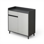 Shoe Storage Cabinet Entryway Organizer with Adjustable Shelves Modern Wooden Hallway Shoe Rack for 