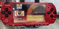 SONY PSP 3000 紅黑色戰神特別版主機