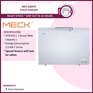 Meck Chest Freezer 475L ( MFZ-500CFC )