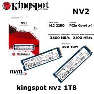 Kingston อัพเกรด NV2 M.2 PLCEx4.0 2280 500G 1TB 2TB SSD สำหรับแล็ปท็อป / เดสก์ท็อป n คอมพิวเตอร์