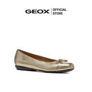 GEOX รองเท้าหนังผู้หญิง รุ่น D ANNYTAH - LT GOLD SS24 (D927NDC2012F_S4GDXX)