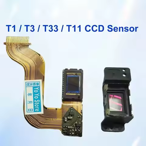 98% New CCD Sensor For Sony Cybershot DSC-T1 T11 T3 T33 CCD With Cable Camera Repair Part