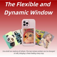 iPhone 12 4-color ink screen smartphone case with NFC image changing function.