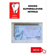 Micro Supergloves Nitrile Examination Gloves (Extra Small)