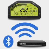 DO904 SINCO TECH Race Car Display Sensor Kit Gauge Meter LCD Screen Multi-Function Dashboard Automet