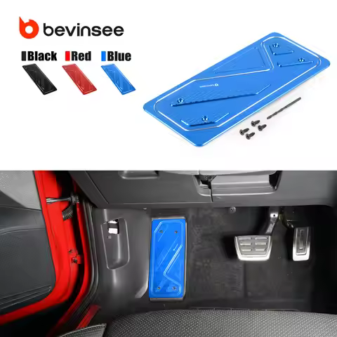 Aluminum Foot Rest Pedal Cover Left Hand Drive for VW for Golf 7 GTI, for Audi A3 8V RS3 8V, for SEA