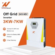 hot Solar Off Grid Inverter 4500w 6000w 8.2kw Parallel Inverter with Dual MPPT Controller