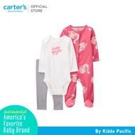Carters 3PC MPS Pink Swan L11 คาร์เตอร์ชุดเซท3 ชิ้น ลายหงษ์