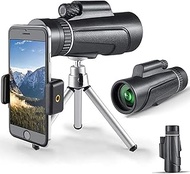 LAISHEWEI Monocular Telescope - 18X62 High Power Monocular for Bird Watching, IPX7 Waterproof HD Mon