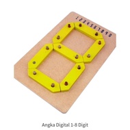 Digital Number Price 1-8 Digits