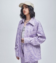 JOYRICH FW22-Long Sleeve Shirt_Light Purple เสื้อเชิ้ตแขนยาว สีม่วงอ่อน