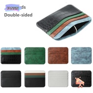 FANSIN1 Credit Card Sleeve - Double-Sided PU Leather Card Organizer & Protector