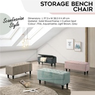 Storage Bench Fabric Bench Mamba Storage Bench Chair
