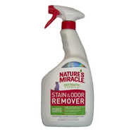 NATURE'S MIRACLE 自然奇蹟 8in1 活氧酵素去漬除臭噴劑 淡雅柑橘 貓用