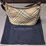 BURBERRY 毛呢hobo包（附塵袋
