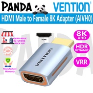 Vention HDMI Male to Female 8K Adapter 8K@60Hz/4K@120Hz, Gray Aluminium (AIVH0)