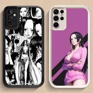 LF-37 One Piece Boa Hancock Shockproof Casing for Samsung A55 A54 M15 S25 S24 S21 FE Ultra