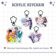 GANTUNGAN ACRYLIC KEYCHAIN ALIEN STAGE ALNST | ALIENSTAGE ACRYLIC HANGER
