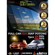 NANO CERAMIC 🚗🛡️ UV99 IRR89 🌞❄️ Heat Rejection | HD Clear Vision Film