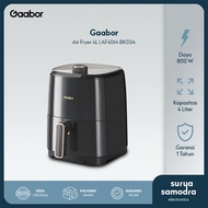 MESIN GAABOR Air Fryer 4L Multifunctional Low Watt Oil-Free Frying Machine / AF40M-BK03A