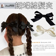 Korean Style Jisoo Collision Customized Bow Hair Clip/Zhixiu Clip Accessories blackpink