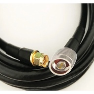 1pc SMA male to N male connector 5D-FB 50-5 Coaxial Cable RF Adapter Cable 50Ohm 1/2/3/5/10/15/20m