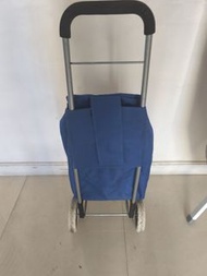 藍色購物車 威露士（Walch）購物手推車