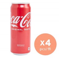 可口可樂 - 日本可口可樂500ML 罐裝 x 4 (新舊包裝隨機發送)