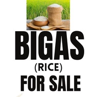 ◘♠Bigas for Sale Laminated signages for home &amp; sarisari store high quality waterproof.