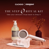 CUCKOO x STEP8IGHT PLUS: The Step Zero Ritual Kit :AquaPro X Shower Head + Step8ight SCT 806 Body Ge