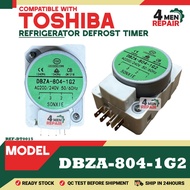 DBZA-804-1G2 COMPATIBLE WITH TOSHIBA REFRIGERATOR DEFROST TIMER Freeze Timer PETI SEJUK