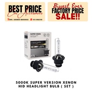 5000K Super Version Xenon HID Headlight Bulb ( SET )