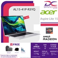 ACER A.LITE AL15-41P-R3YQ SLV (Ryzen 7 5700U 8Core/16GB DDR4 /512GB/AMD/15.6"FHD IPS /Win11H)1YR