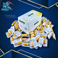 Heparin Cap Yellow CONNECX [Original] Sterile Injection Stopper for IV Cannula Penutup Heparin Kunin