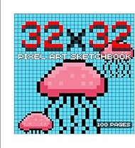 32x32 Pixel Art Sketchpad: Your Canvas for Retro Creativity—Perfect for Beginners and Pros!