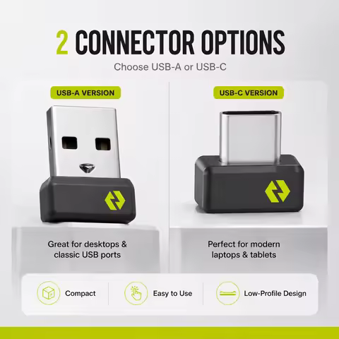 USB Receiver For Logitech Bolt Adapter - Multi Device Receiver For MX Keys Mini, POP Keys Keyboard /