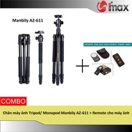 Manbily AZ-611 Tripod/Monopod + Remote for camera