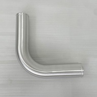 Aluminum Alloy Intake Tube OD 51/57/63/70/76MM Intercooler Pipe Air Tube 0 45 90Degrees 500mm Long f