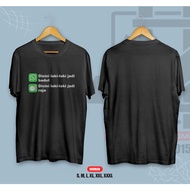 MICHAT T-SHIRT IN WA BECOME A CLOWN IN MICHAT BECOMES SHORT-SLEEVED COTTON COMBED 30S T-SHIRT WITH M